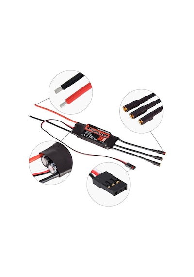 Hobbywing SkyWalker ESC 30A Brushless Fırçasız Motor Hız Kontrol Sürücüsü