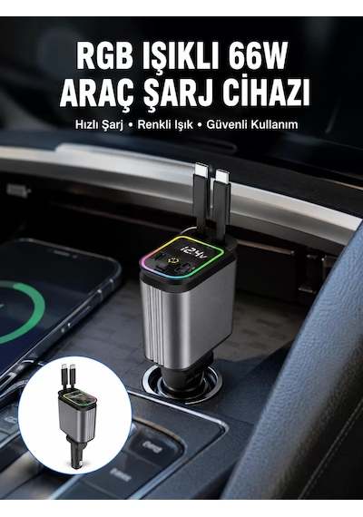 Toyota Honda Nissan Hyundai Araçlar İçin Çoklu Port Araç Şarj Cihazı Yeni Nesil Cn
