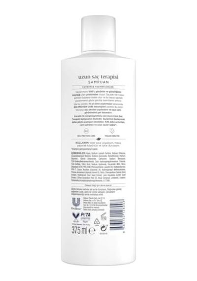 Keratin Uzun Saç Terapisi 375 Ml 4 Paketi Beyaz