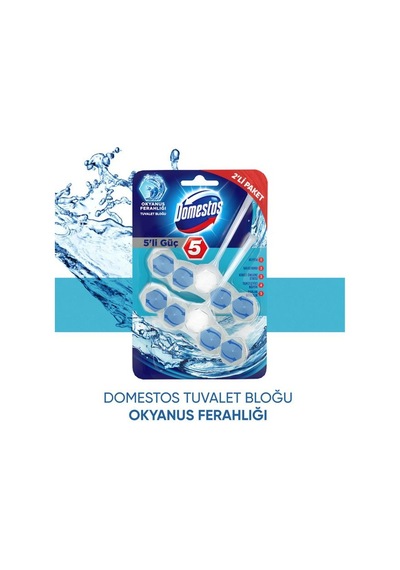 Wc Blok 5 Li Güç 100 Gr Okyanus Ferahlığı