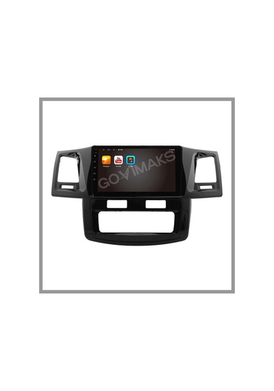 Govimaks Toyota Hılux 2006-2015 Dıjıtal Uyumlu 4 Gb Ram 64 Gb Hafıza Androıd Multımedıa Teyp 9"