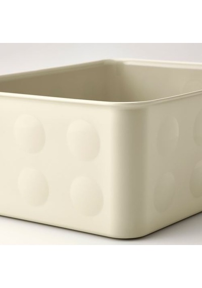 Ikea Nojıg Kutu, Bej, 20x25x10 Cm