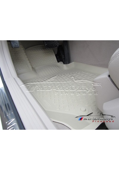 Audi A3 Bej 3D Havuzlu Paspas 2013-2020