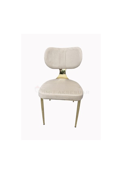 Leydi Metal Gold Kaplamalı Mutfak&cafe&salon Sandalye