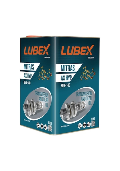 Lubex Mitras Ax Hyp 85W-140 Diferansiyel ve Dişli Yağı 15 KG