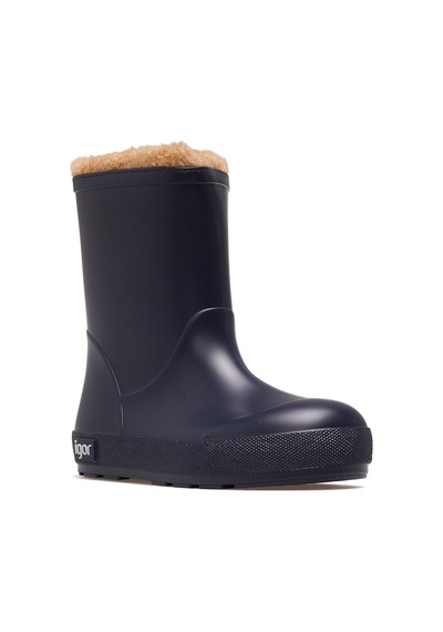 Igor İgor Yogi Borreguito Unisex Çocuk Kürklü Su Geçirmez Çizme 25k W10306 Lacivert Lacivert
