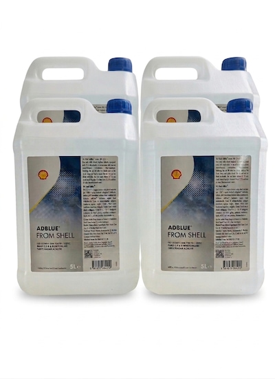 Shell Adblue 5 Lt Bidon 4 Adet