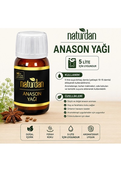 Saf Anason Yağı Anetol 18 Ml Diğer