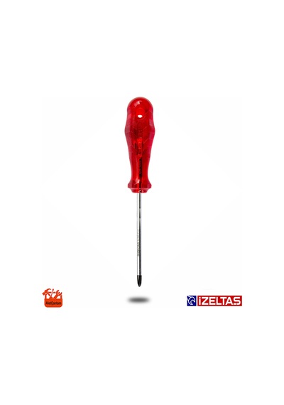 İzeltaş Yıldız Tornavida Kraft 45 x 80 İnce Uç