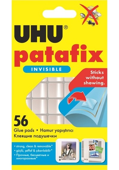 Uhu Patafix 48815 56 Adet Şeffaf Yapıştırıcı