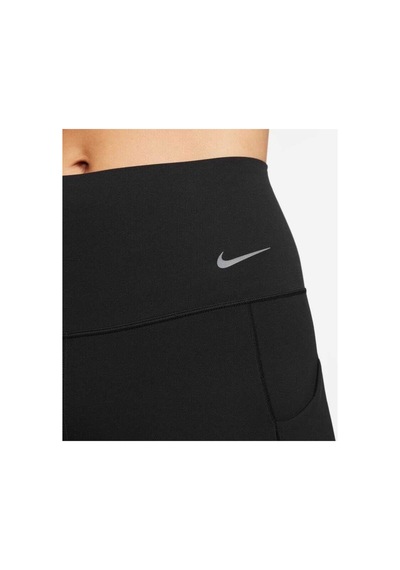 Nike Dri-fıt Universa Hr Tight Kadın Siyah Yüksek Belli Spor Tayt Dq5996-010 Siyah