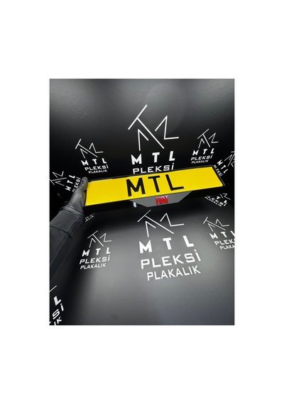 2 Adet Fıat Mat Uyumlu Pleksi Plakalık - 681089687
