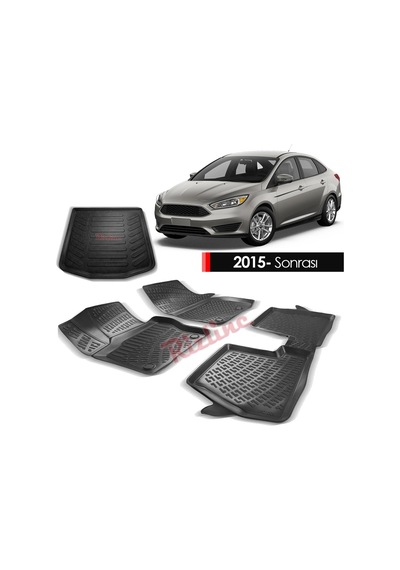 Ford Focus 3 Paspas Bagaj Havuzu Sd 3D Rizline Havuzlu 2015-