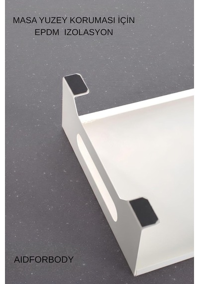 Monıtower Metal Monitör Yükseltici Stand Bej
