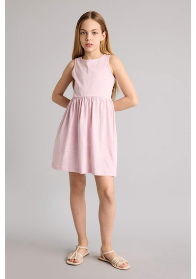Defacto Kolsuz Elbise Kız Çocuk B4338a826smpn453 Pembe-pn453
