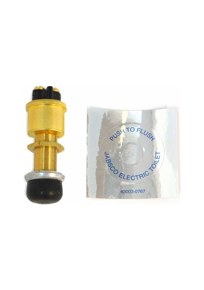 Jabsco 37020-6000 Elektrikli Tuvaletler İçin Sifon Butonu