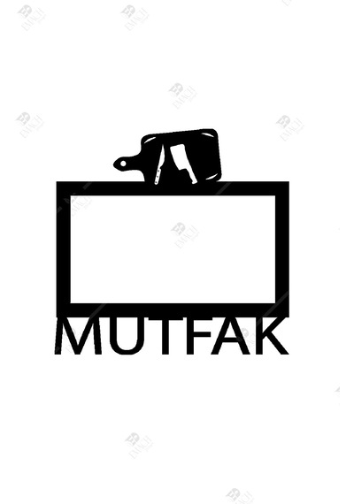 Mutfak Ahşap İkili Priz Çerçevesi Dekorasyon