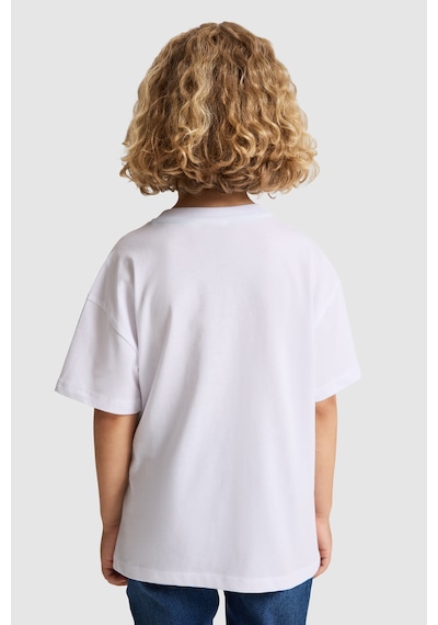 U.S. Polo Assn. Erkek Çocuk Beyaz Tişört 50327017-vr013