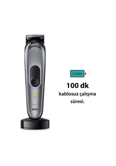 Braun Mgk7420 Series 7 Hepsi Bir Arada Şekillendirme Seti Ve 10 U 1 Arada Erkek Bakım Kiti Diğer