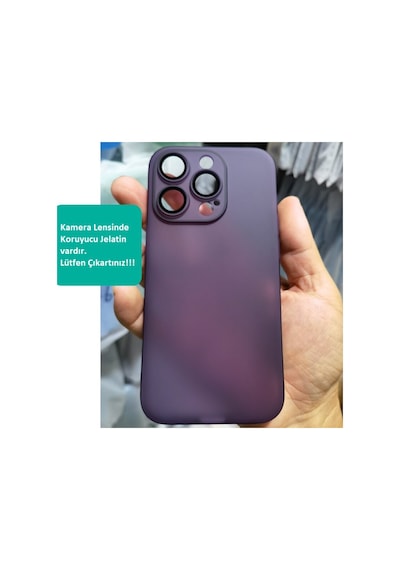 Apple Uyumlu iPhone 14 Pro Max Kilif Kamera Lens Korumali Ultra Ince Ser 560896976