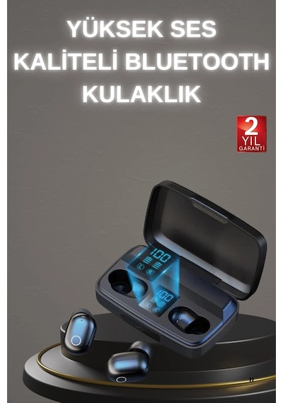 Yeni Nesil Tws Kablosuz Kulaklık Güçlü Batarya Yüksek Kalite Bluetooth 5.0 Anc Özelliği