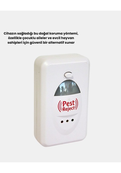 Hepsi Ultrasonik Haşere Kovucu Cihaz Sessiz Kimyasalsız Ve Etkili Koruma Najmaddin