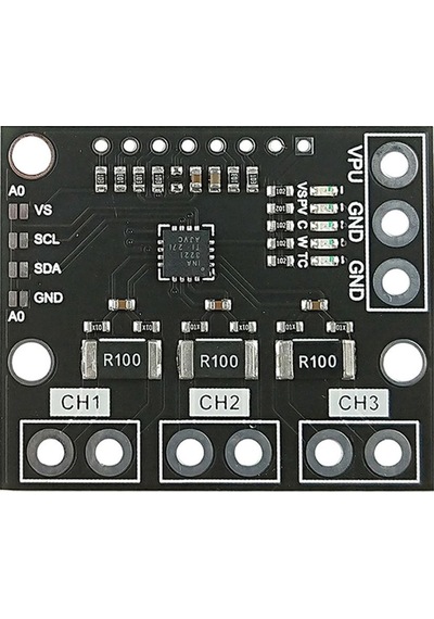 3 Kanal Ina3221 Voltaj Akım Güç Izleme Sensör Modülü 26v 100a Iıc Haberleşme Yüksek Hassasiyet