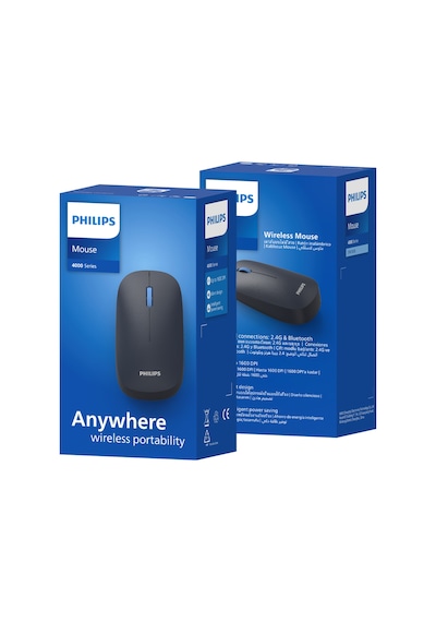 Philips SPK7438 Kablosuz 1600DPI 4 Tuşlu Optik Sessiz Mouse