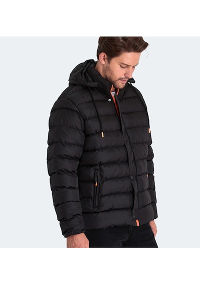 Slazenger SALINE Erkek Mont &amp; Kaban Siyah