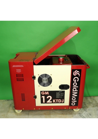 Goldmoto Gm12ktdj Marşlı Kabinli 10kva Trifaze Dizel Jeneratör
