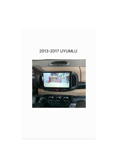 Snp Serisi Fiat 500l 2013-2017 Uyumlu 10" Android Multimedya Sistemi 4-64 Gb Hafıza + Kablosuz Carplay & Geri Görüş Kamerası  10"