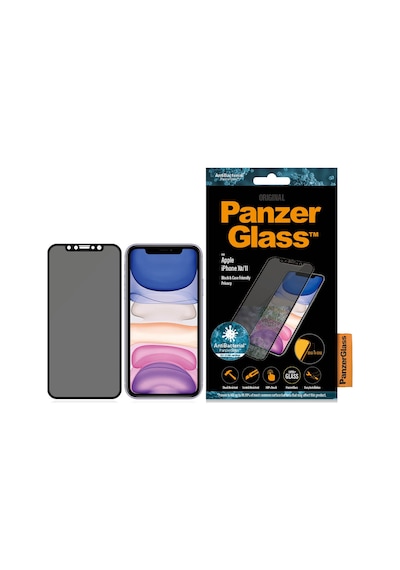 Panzerglass Apple Uyumlu iPhone 11 Xr Tam Koruma Gizli/hayalet Çerçeve Aparatlı Ekran Koruyucu