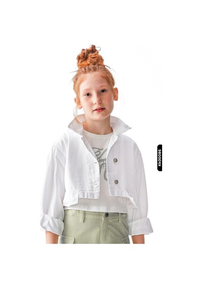 Nk Kids Xo Kids Düğmeli Polo Yakalı Sahte Çift Cepli Düz Renk Kız Çocuk Ceket 8-14 Yaş 36704 Nk Kids Xo Kids Düğmeli Polo Yakalı Sahte Çift Cepli Düz Renk Kız Çocuk Ceket 8-14 Yaş 36704