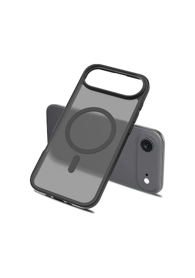 Fibaks iPhone 17 Air Uyumlu Kılıf Kamera Çıkıntılı Magsafe Şarj Destekli Yumuşak Kenarlı Mat Kapak