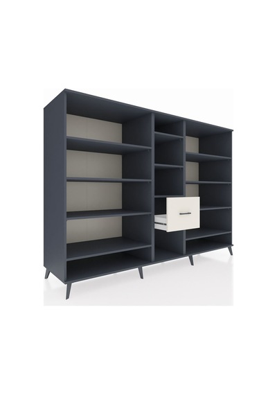 Kronos Dolap 11 Raflı 3 Çekmeceli 220x59x163 Antrasit-antrasit/a Antrasit-antrasit/aytaşı Kronos Dolap 11 Raflı 3 Çekmeceli 220x59x163 Antrasit-antrasit/a Antrasit-antrasit/aytaşı