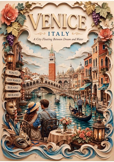 Art Puzzle Venedik,ıtalya 1000 Parça Puzzle