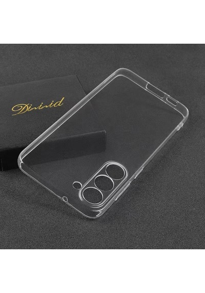 Samsung Galaxy Uyumlu S23 Plus Kılıf Şeffaf Silikon Hibrit Case Kapak