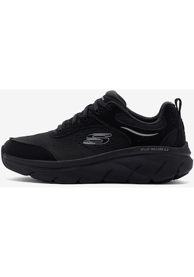 Skechers D'lux Walker 2.0 - Durven Erkek Siyah Spor Ayakkabı 232715 Bbk Siyah