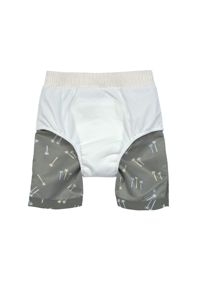 Lassig Palms Uv Korumalı Mayo Şort Deep Olive Koyu Yeşil