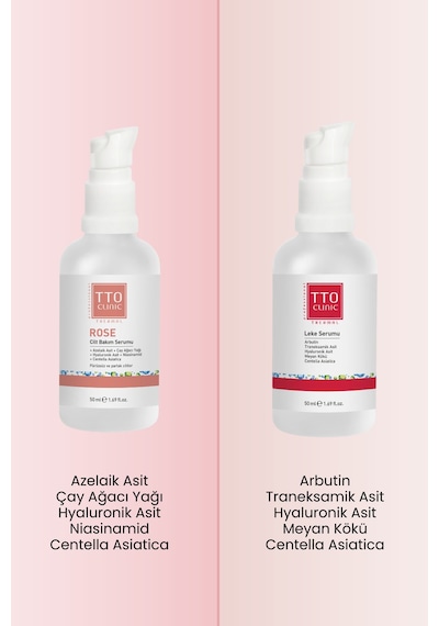 Tto Roza ve Leke Serumu 2’li Set