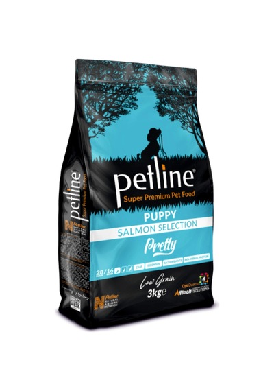 Petline Pretty Salmon Selection Somonlu Düşük Tahıllı Yavru Köpek Maması 3 Kg Petline Pretty Salmon Selection Somonlu Düşük Tahıllı Yavru Köpek Maması 3 Kg