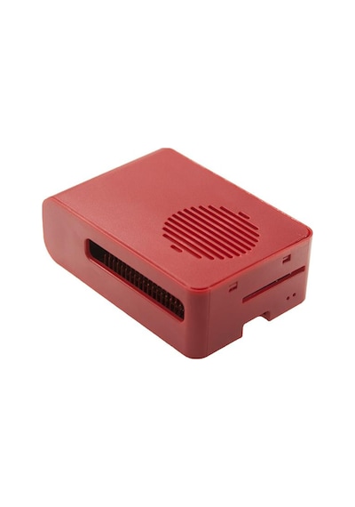 Raspberry Pi 4 Kırmızı Muhafaza Kutusu