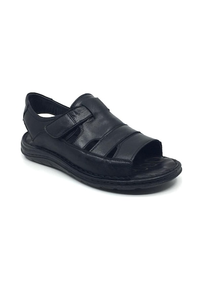 Taşpınar %100 Hakiki Deri Ortopedik Erkek Terlik-Sandalet 40-45