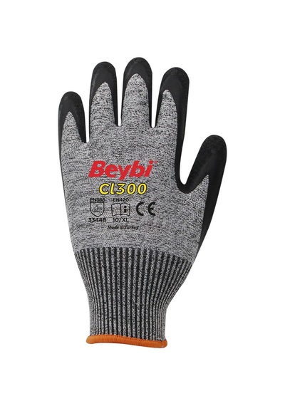 Beybi Cl300 Lateks Kaplı Kesilmeye Dayanıklı Kesilmez Eldiven