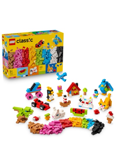 LEGO® Classic Renkli Yaratıcı Yapım Parçaları 11045 - 5 Yaş Üzeri için 14 Model Oluşturulabilen Oyuncak Yapım Seti (820 Parça)