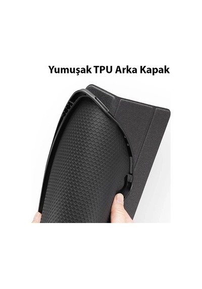 Dux Ducis Apple iPad Uyumlu, 10.9 2022 Kılıf Domo Series Kalem Bölmeli Mıknatıslı Standlı Kapaklı Kılıf- 5775