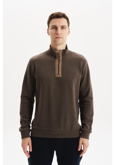 AR-MA Arma Erkek Regular Fit Yarım Fermuar Dik Yaka Sweatshirt Selanik Örme %65 Pamuk %35 Polyester K30554698102 Kahverengi AR-MA Arma Erkek Regular Fit Yarım Fermuar Dik Yaka Sweatshirt Selanik Örme %65 Pamuk %35 Polyester K30554698102 Kahverengi