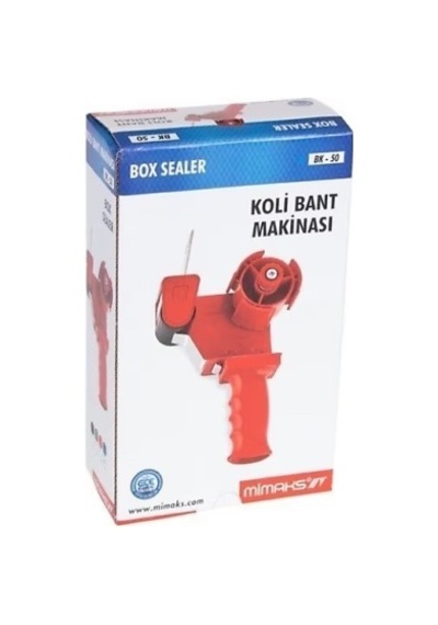 Mimaks Koli Bant Kesme Makinası BK-50 Turuncu