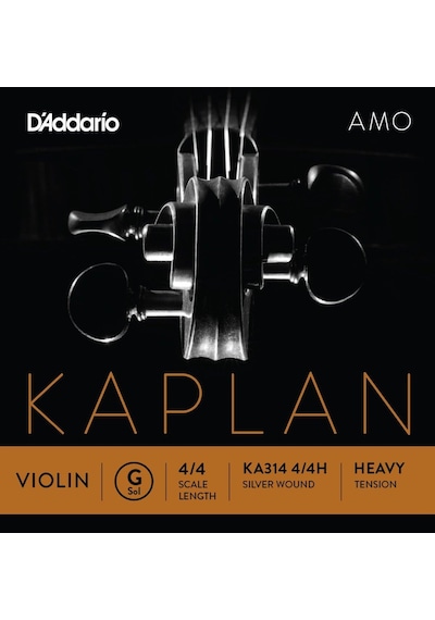 Daddario Ka314 Keman Tek Tel Kaplan Amo Mi-e , 4/4