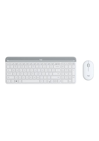 Logıtech Mk470 Klavye+ Mouse Kablosuz Beyaz (920-009436)